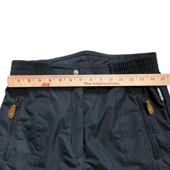 Obermeyer Snow Snowboarding Ski Anchorage-Fc Pants Women's Size 12 Black Pockets - Picture 4 of 11